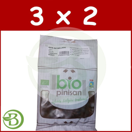 Pack 3x2 Anís Estrellado Bio 50Gr. Pinisan