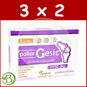 Pack 3x2 Poliar Gesic 30 Cápsulas Pinisan