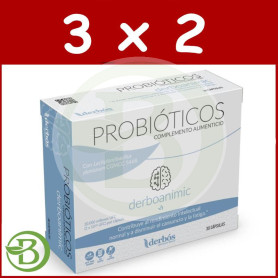 Pack 3x2 Derboanimic 30 Capsulas Derbos