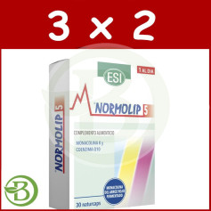 Pack 3x2 Normolip 5 30 Gélules Esi