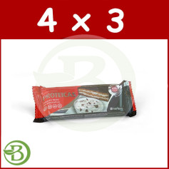 Pack 4x3 Barre Protéinée Stracciatella 47Gr. Herbora