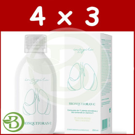 Pack 4x3 Bronquitoran C 250Ml. Herbora