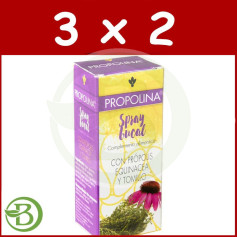 Pack 3x2 Spray Bouche Propolina 30Ml. Artisanat agricole