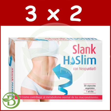 Pack 3x2 Slank H2o Slim 30 Capsulas Espadiet