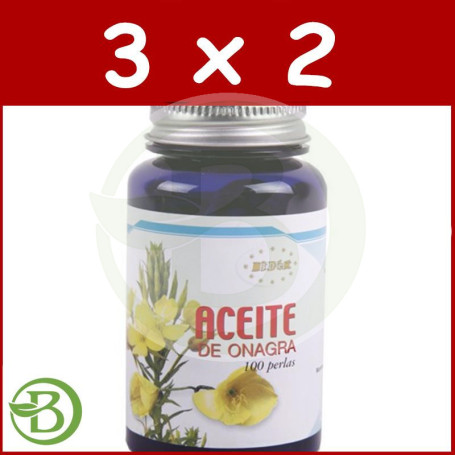 Pack 3x2 Onagra 100 Perlas Bidiet