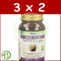 Pack 3x2 Complexe Mega Tripto 60 Gélules Dietisa