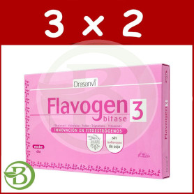 Pack 3x2 Flavogen Bifase 3 60 Cápsulas Drasanvi