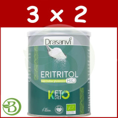 Pack 3x2 Bio Érythritol 500Gr. Keto Drasanvi