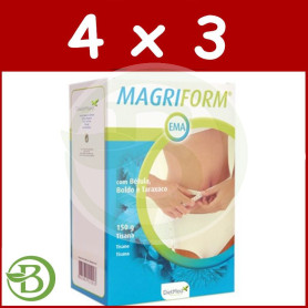 Pack 4x3 Magriform EMA 150Gr. Tisana Dietmed