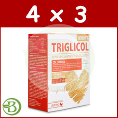 Pack 4x3 Triglycol Norm 7 Plus 30 Comprimés Dietmed