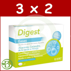 Pack 3x2 Gaz Digestifs 60 Comprimés Eladiet