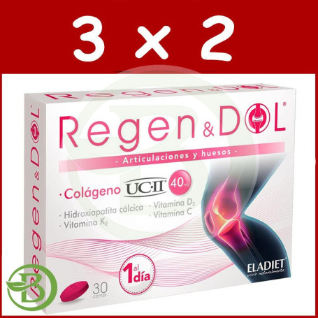 Pack 3x2 Regendol Uc Ii 30 Comprimidos Eladiet