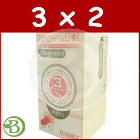 Pack 3x2 Regendol Magnesio 40 Comprimidos Eladiet