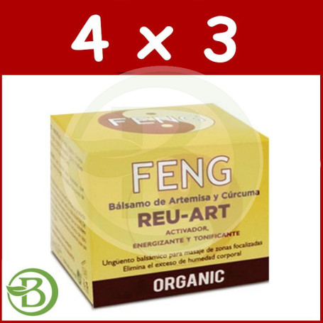 Pack 4x3 Bálsamo REU ART 50Ml. Feng