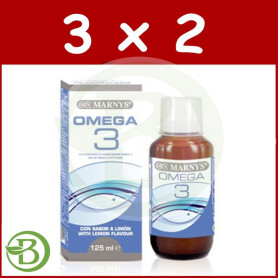 Pack 3x2 Omega 3 Fish Oil Marnys