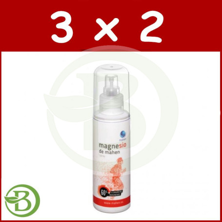 Pack 3x2 Magnesio 100Ml. Mahen