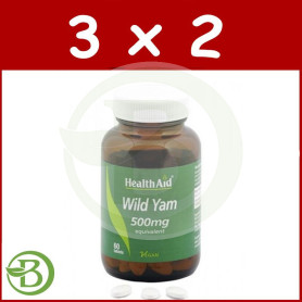 Pack 3x2 Ñame Silvestre (Dioscorea Villosa) Health Aid