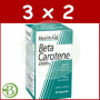 Pack 3x2 Beta Caroteno 23000UI Health Aid