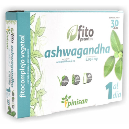 Ashwagandha 30 gélules Phyto Premium, Pinisan