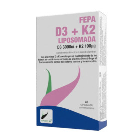 Fepa D3 + K2 Liposomada 40Capsules Fepadiet