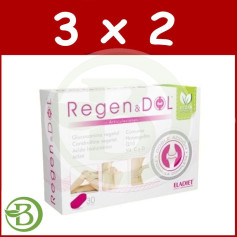 Pack 3x2 Regendol Vegan 30 Comprimés Eladiet