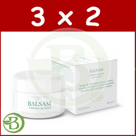 Pack 3x2 Bálsamo Pectoral 50Ml. Herbora