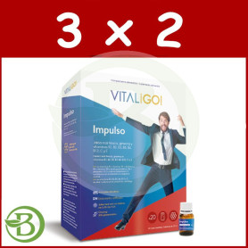 Pack 3x2 Vitalgo Impulso 20 Viales Herbora