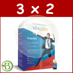 Pack 3x2 Vitalgo Impulse 20 Ampoules Herbora