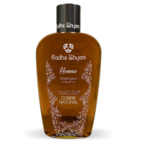 Radhe Shyam Shampooing Au Henné Cuivré Naturel 250Ml