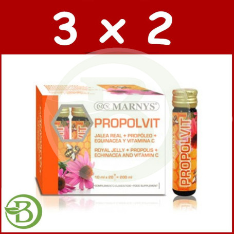 Pack 3x2 Propolvit 20 Viales Marnys