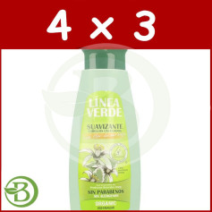 Pack 4x3 Adoucisseur à la Fleur d'Oranger Linea Verde