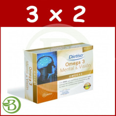 Omega 3 Mental y Visión 45 Perlas Dietisa