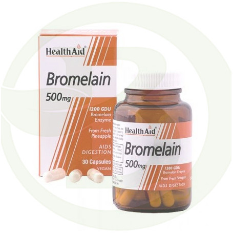 Bromelina 500Mg. Health Aid