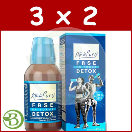 Pack 3x2 Fase Detox 250Ml. Estado Puro