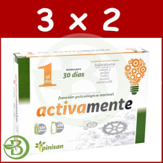 Pack 3x2 Activamente 30 Cápsulas Pinisan