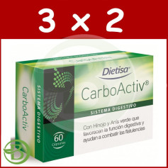 Carboactiv 60 Gélules Dietisa