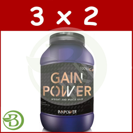 Pack 3x2 Gain Power Chocolate 2Kg. Innpower