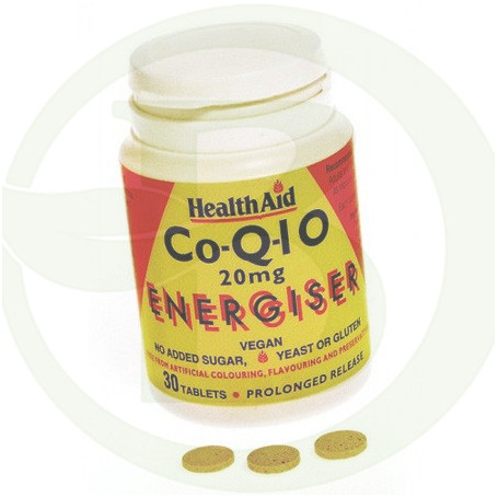 Co Q-10 20Mg. Liberación Prolongada Health Aid