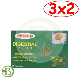 Pack 3x2 Digestial Plus 60 Cápsulas Integralia