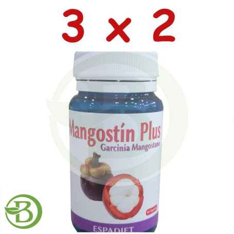 Pack 3x2 Mangostin Plus 60 Cápsulas Montstar