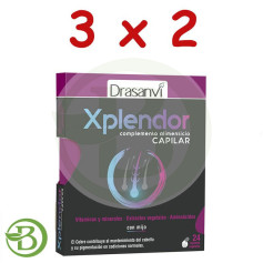 Pack 3x2 Capillaire Xplendor 20 Gélules Drasanvi