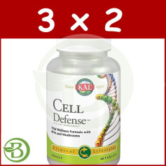 Pack 3x2 Cell Defense 60 Kal Comprimés