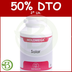 Holomega Solar 180 Cápsulas Equisalud Pack (2a Ud al 50%)