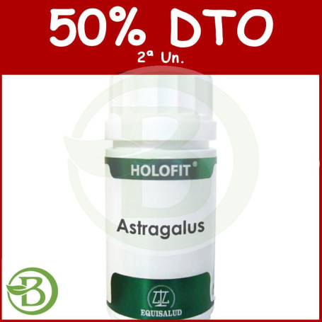 Holofit Astragalus 50 Cápsulas Equisalud Pack (2a Ud al 50%)