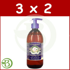 Pack 3x2 Huile d&#39;Amande Douce Pure 500Ml. marnys