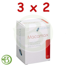 Pack 3x2 Macamax 90 Cápsulas Naturazul