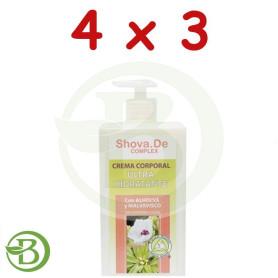 Pack 4x3 Crema Ultrahidratante 1Lt. Shova De