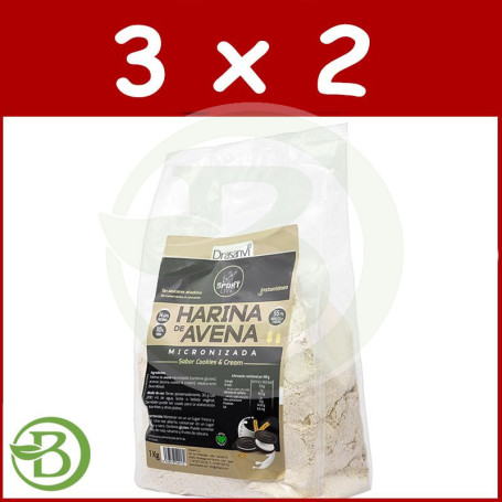 Pack 3x2 Harina De Avena Cookies 1Kg. Drasanvi