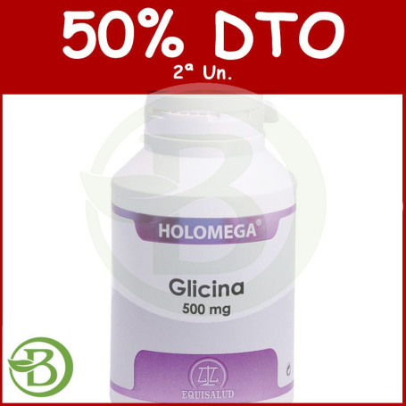 Holomega Glicina 180 Cápsulas Equisalud Pack (2a Ud al 50%)