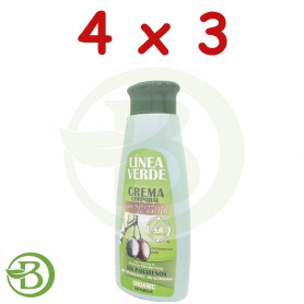 Pack 4x3 Crema Corporal con Karité Linea Verde